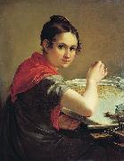 The Gold-Embroideress,